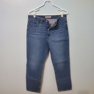 Womens Wedgie Straight Levi Strauss Jean